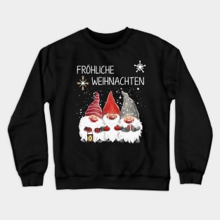 Frohliche Weihnachten Crewneck Sweatshirt